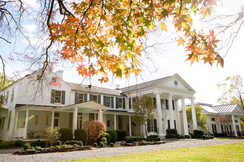 a house with garden