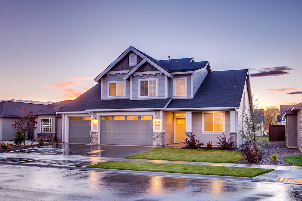 beautiful family house