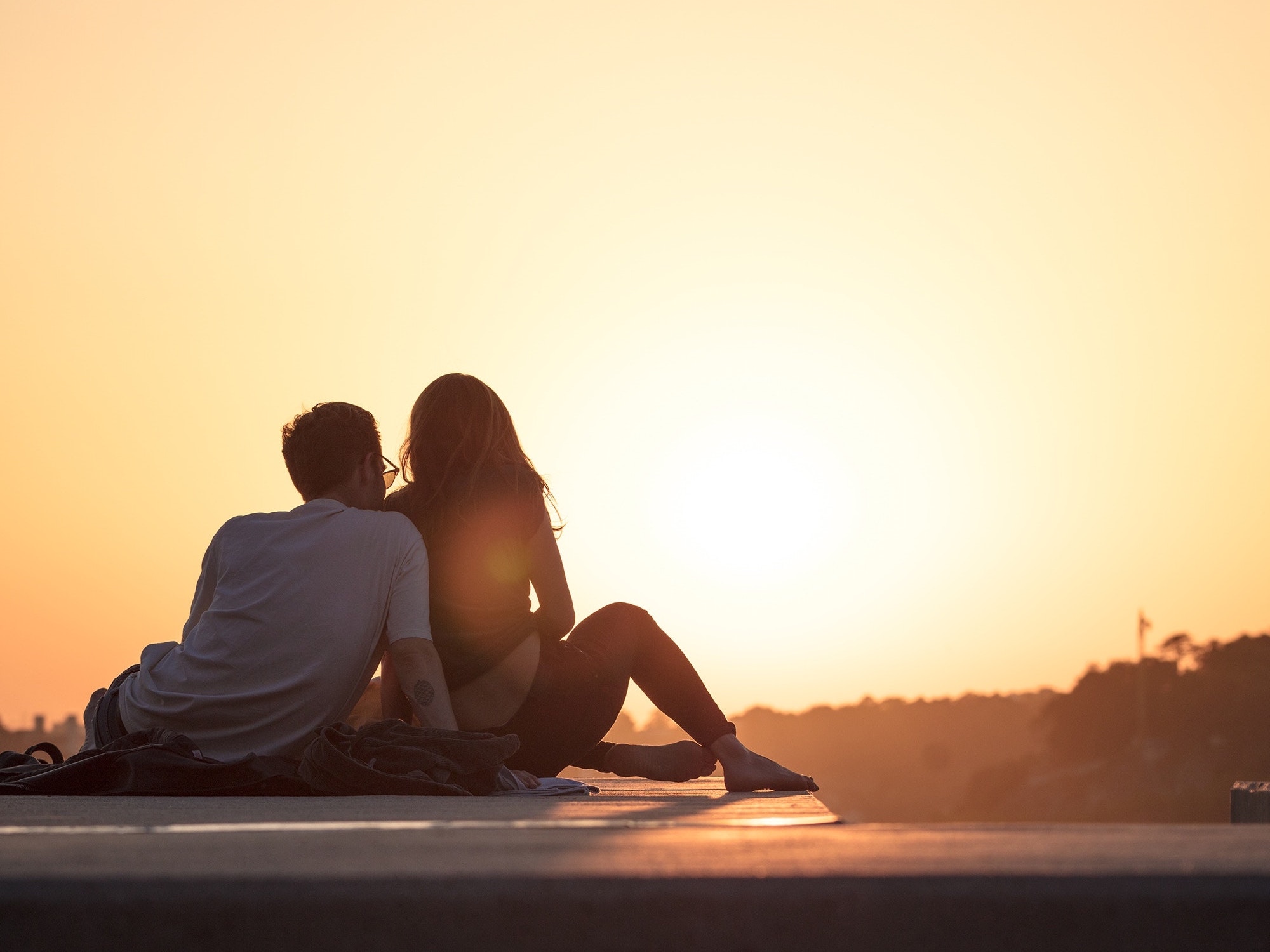 A couple buying a new home